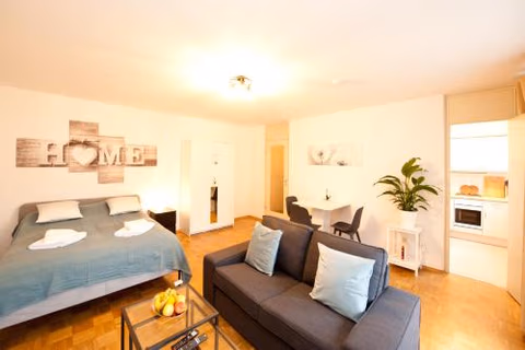 Studio Apartment - zentral mit Parkplatz - Balkon — foto 1