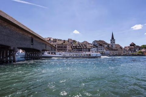 Färberhaus Denkmal Rheinfall Schaffhausen Bodensee — foto 5