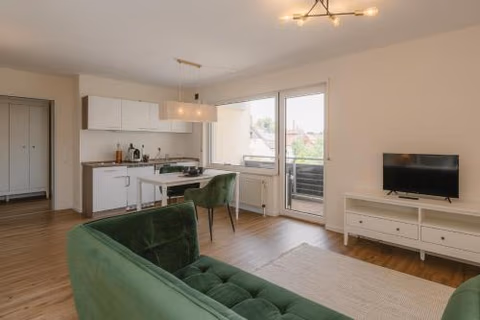 Exklusiv & Zentral: 1-Zi. Apartment mit Balkon Stellplatz — photo 5