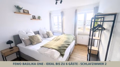 Basilika One, FEWO für bis zu 6 Pers mit 2 Schlafzi, Balkon und Tiefgaragenstellplatz — foto 5