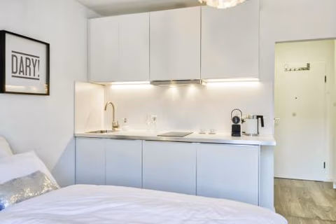 Apt Wahnfried No2 - sehr zentrales, ruhiges Cityapartment mit Balkon, Küche, Duschbad & Parkplatz — foto 4