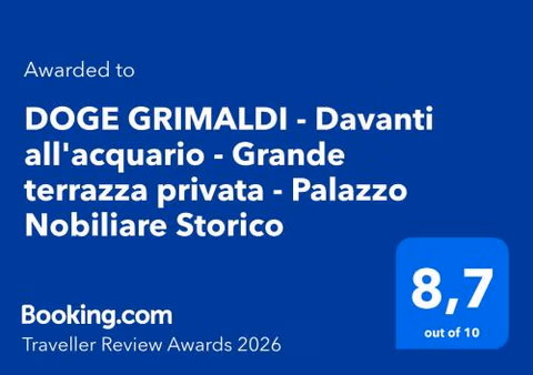 DOGE GRIMALDI - Davanti all'acquario - Grande terrazza privata - Palazzo Nobiliare Storico — foto 6