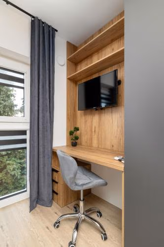 Klimatyzowane Studio dla Dwóch Osób Praca Zdalna by Noclegi Renters — foto 4