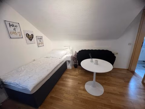 Einzelzimmer mit privatem Bad nähe Ulmer Donautal - ideal für Geschäftsreisen — foto 7