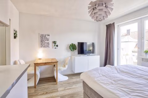 Apt Wahnfried No2 - sehr zentrales, ruhiges Cityapartment mit Balkon, Küche, Duschbad & Parkplatz — foto 8