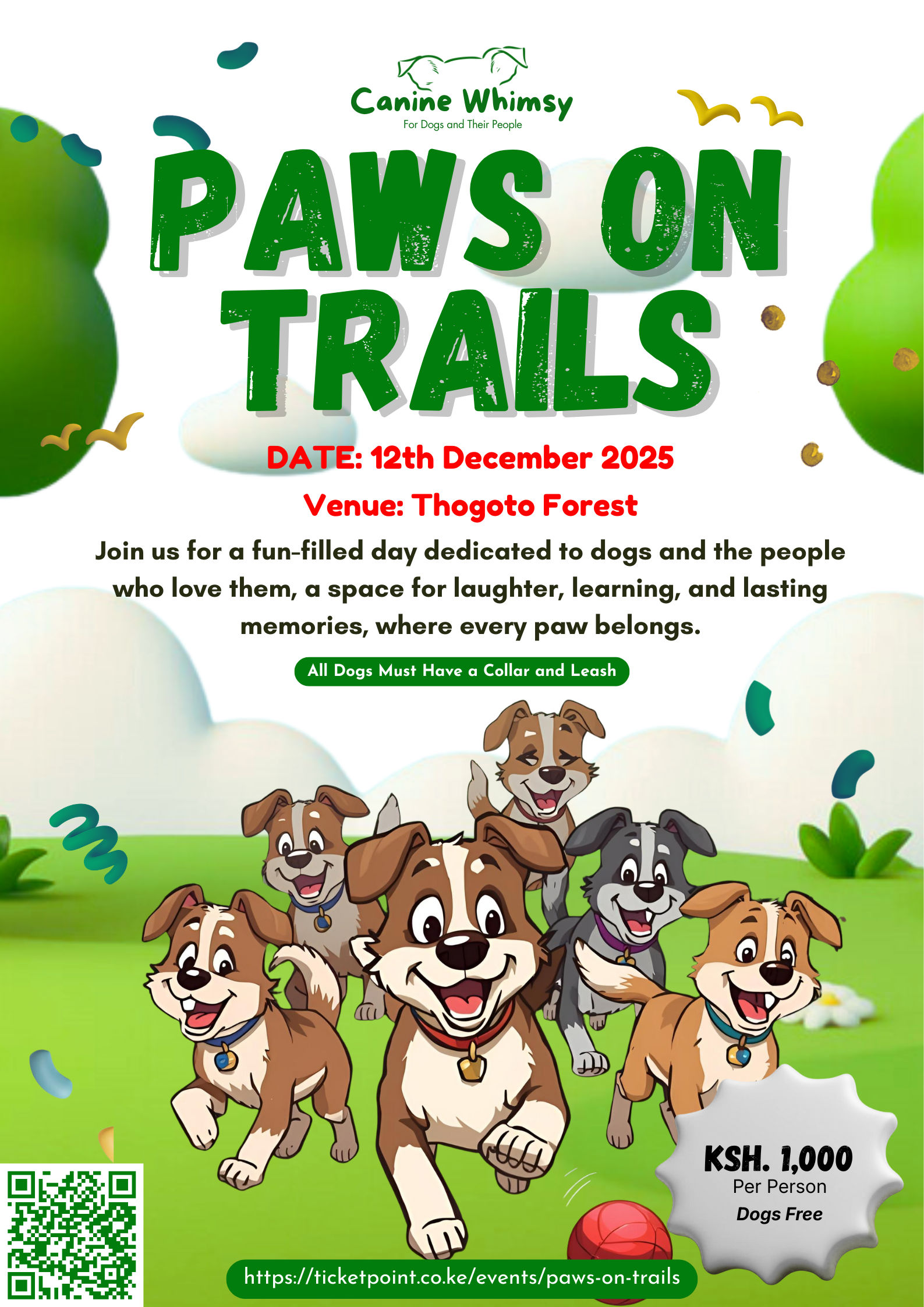 Paws on Trails - Thogoto Forest Edition