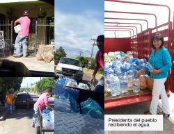 Read more about the article Ayuda comunitaria “Entrega de agua en Banámichi”