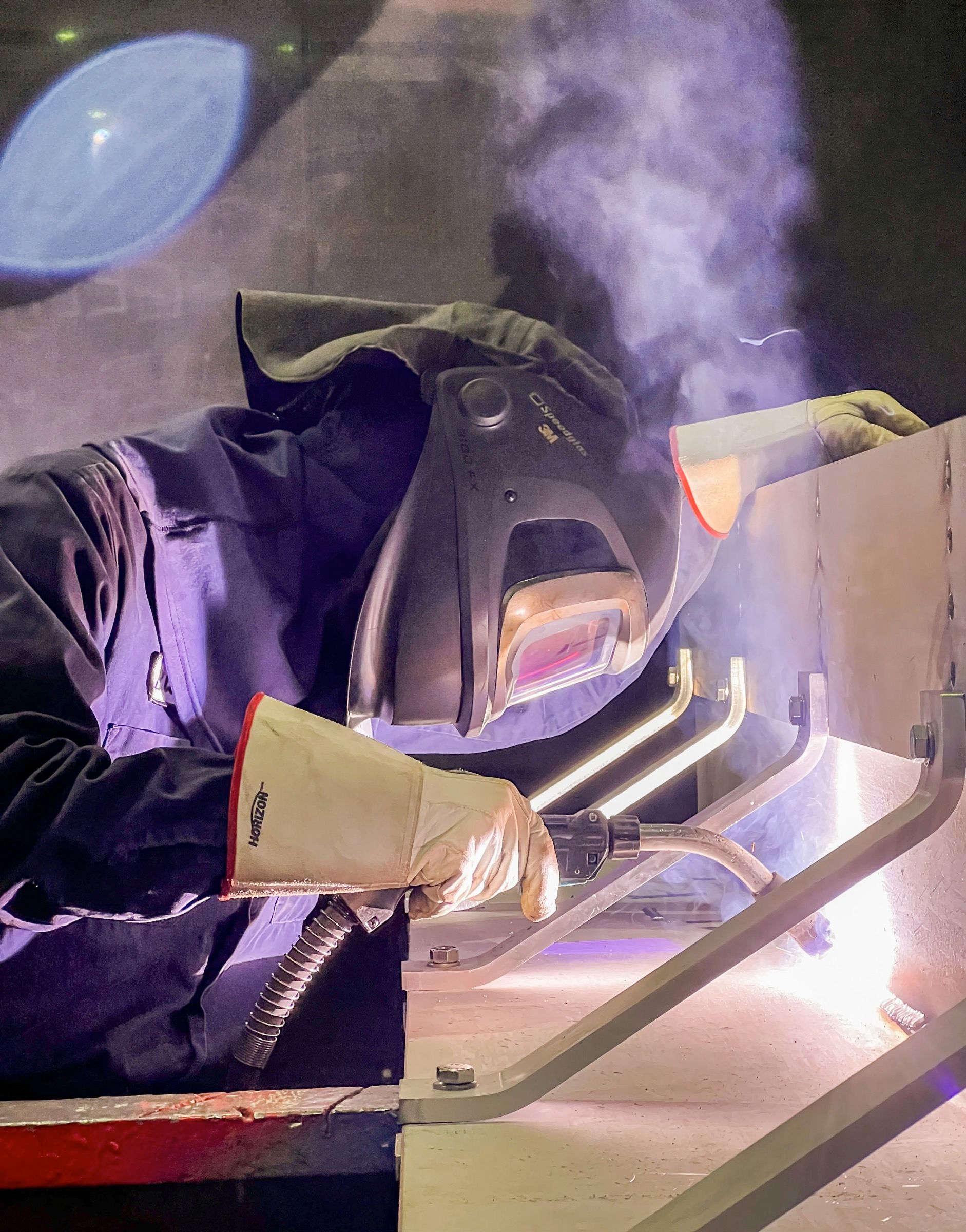Welding a Tuned mass damper