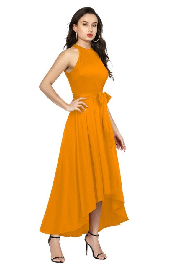 Gorgeous Yellow Women’s Wear Maxi Dress - Image 2