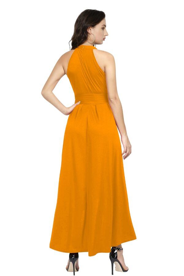 Gorgeous Yellow Women’s Wear Maxi Dress - Image 4