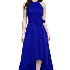 Gorgeous Royal Blue Women's Wear Maxi Dress