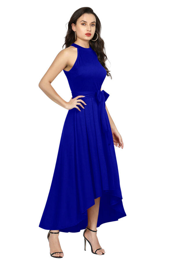 Gorgeous Royal Blue Women's Wear Maxi Dress - Image 2