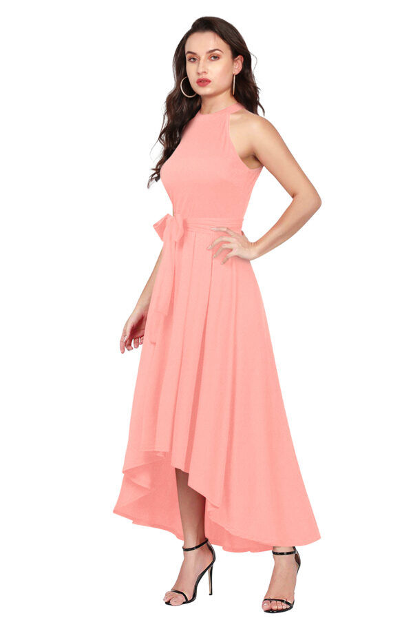 Gorgeous Peach Women’s Wear Maxi Dress - Image 3