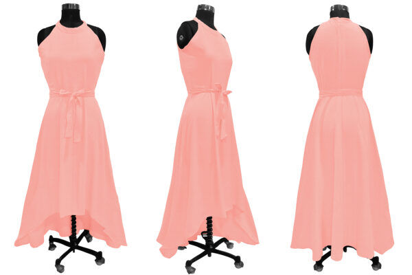 Gorgeous Peach Women’s Wear Maxi Dress - Image 5