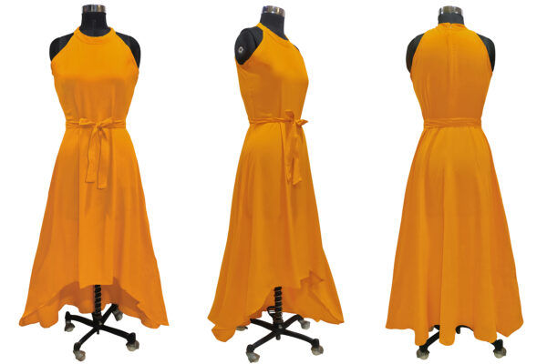 Gorgeous Yellow Women’s Wear Maxi Dress - Image 5