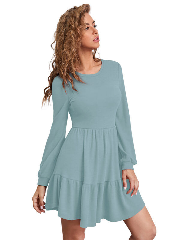 Timeless Pista Full-Sleeve Fit & Flair Dress - Image 2