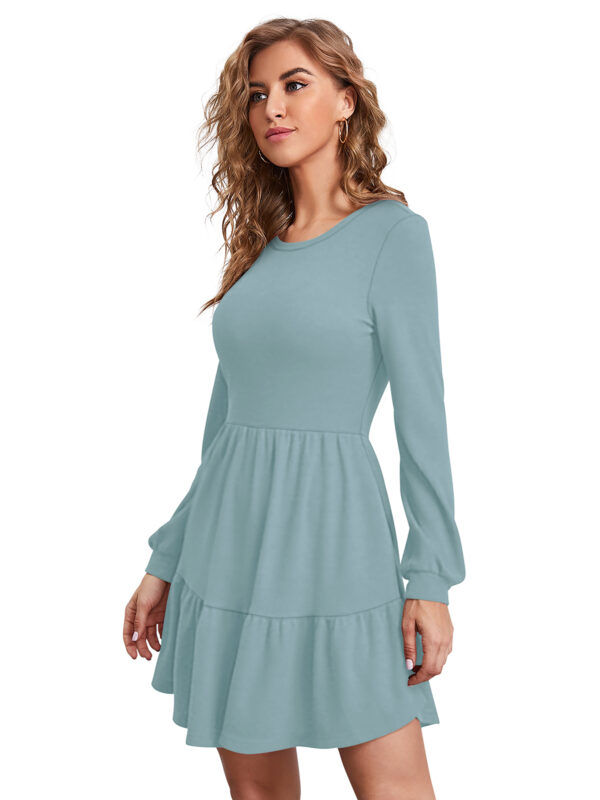 Timeless Pista Full-Sleeve Fit & Flair Dress - Image 3