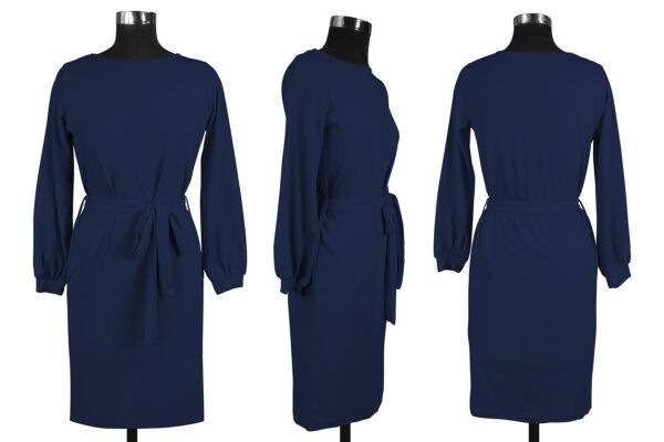 Gorgeous Navy Blue Bodycon Dress - Image 6