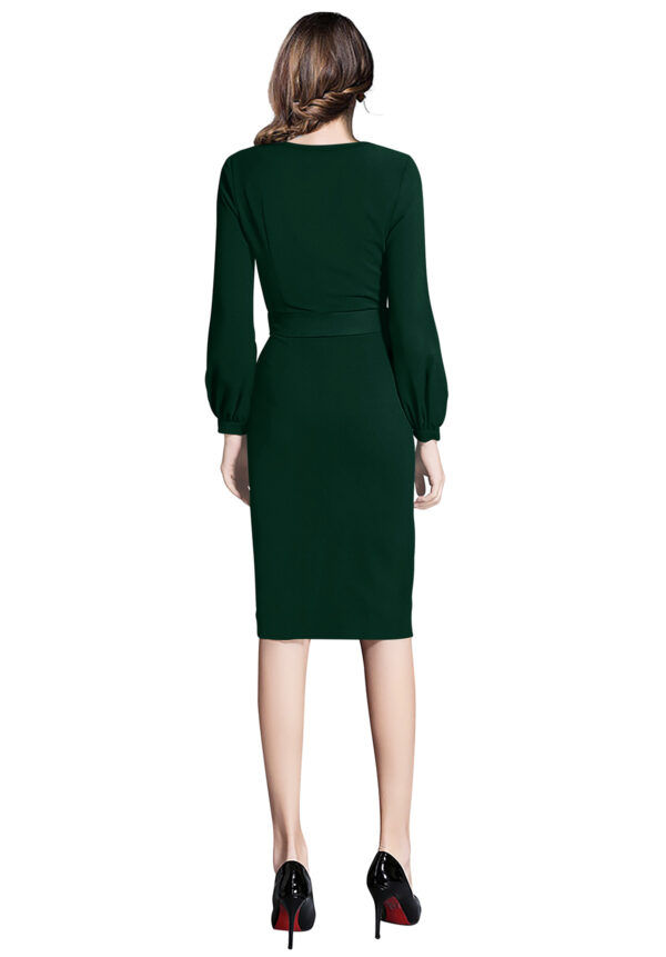Gorgeous Green Bodycon Dress - Image 5