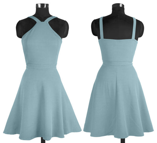 Stretchable Pista Fit & Flair Dress - Image 6