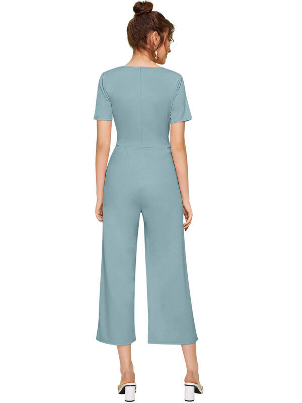 Pista Cap Sleeves Jumpsuit - Image 5