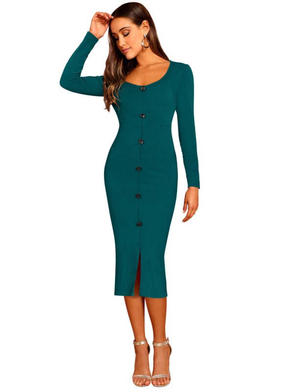 Morpitch Bodycon Maxi Dress - Image 2