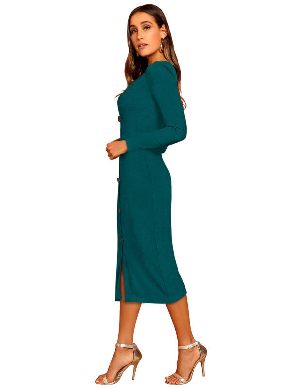 Morpitch Bodycon Maxi Dress - Image 4