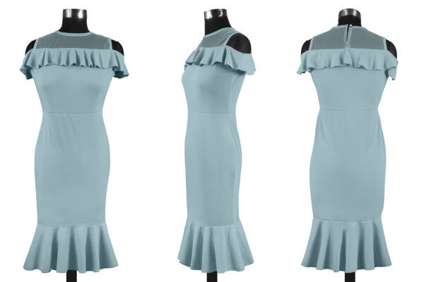 Pista Sleeveless Bodycon Dress - Image 6