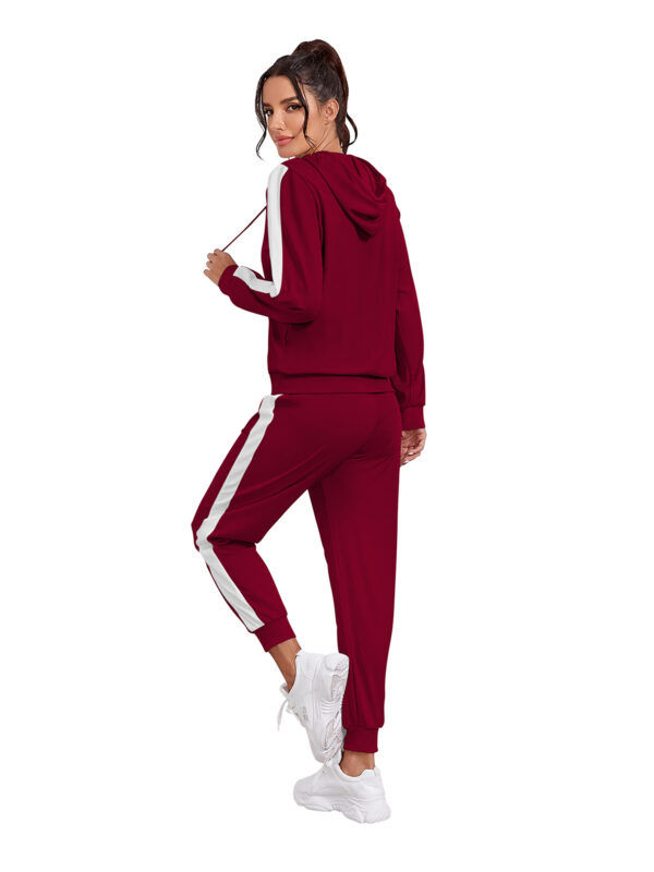 Maroon Full Sleeves Top & Pants - Image 4