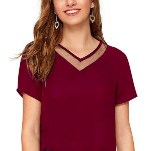 Maroon Half Sleeve T-Shirt