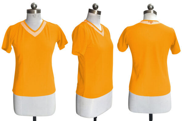 Yellow Half Sleeve T-Shirt - Image 6