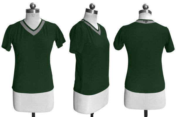 Green Half Sleeve T-Shirt - Image 6