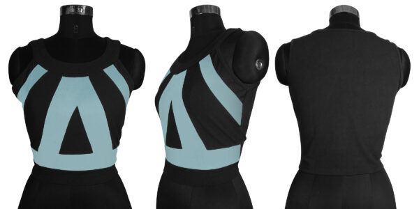 Sleeveless Pista Round Neck Top - Image 5