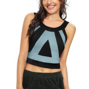 Sleeveless Pista Round Neck Top