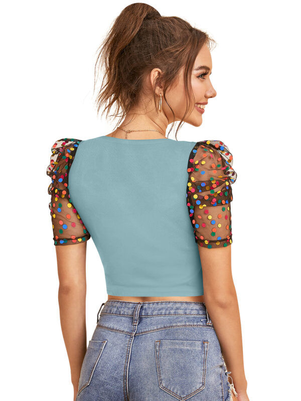 Pista Short Sleeves Top - Image 4