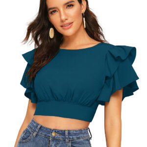 Morpich Round Neck Tops