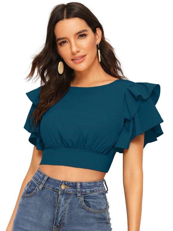 Morpich Round Neck Tops
