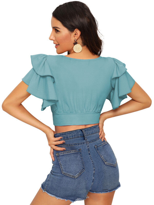 Pista Round Neck Tops - Image 4
