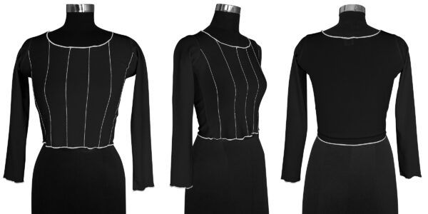 Full Sleeves Black Top - Image 6