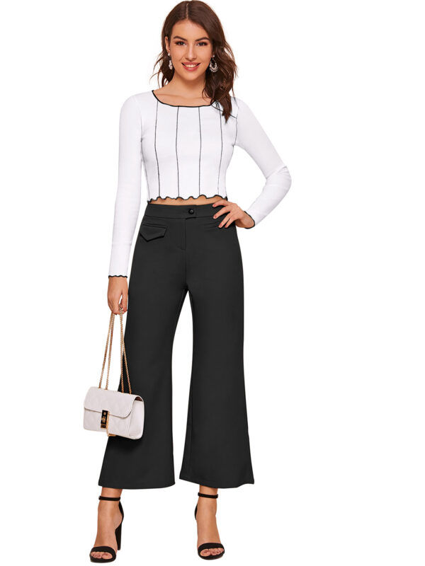 Full Sleeves White Top - Image 5