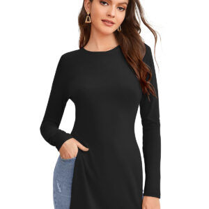 Black Full Sleeves Tunic