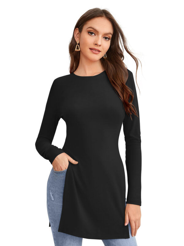 Black Full Sleeves Tunic