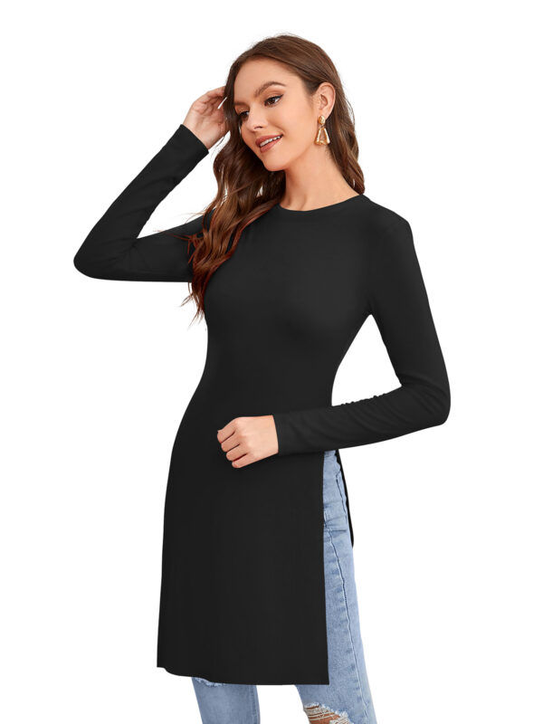 Black Full Sleeves Tunic - Image 3
