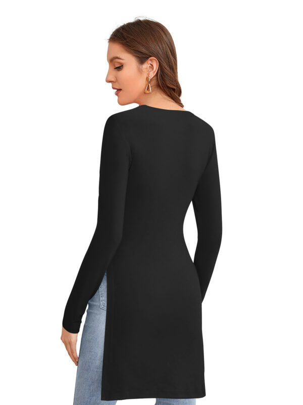 Black Full Sleeves Tunic - Image 4