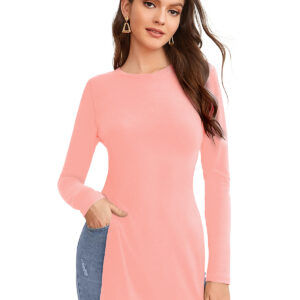 Peach Full Sleeves Tunic