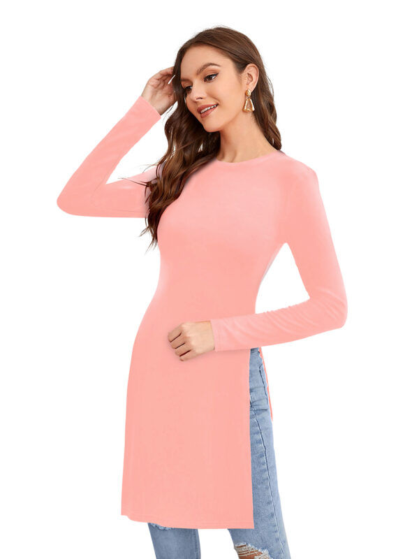 Peach Full Sleeves Tunic - Image 3