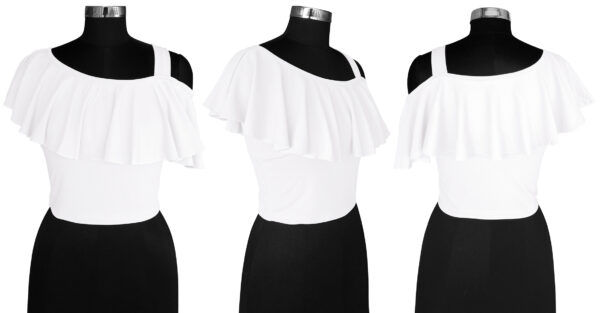 White Off Shoulder Top - Image 6