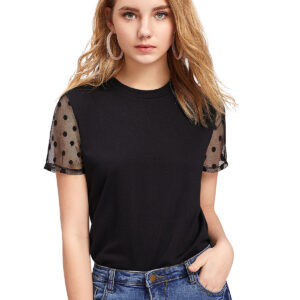 Short Sleeves Black T-Shirt