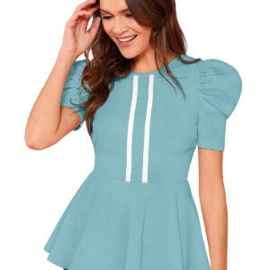 Round Neck Pista Solid T-Shirt