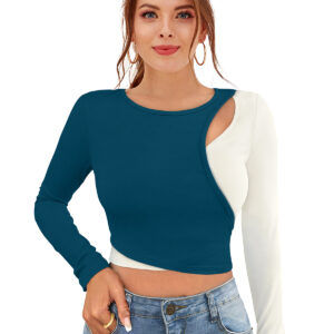 Full Sleeves Solid Morpitch Top